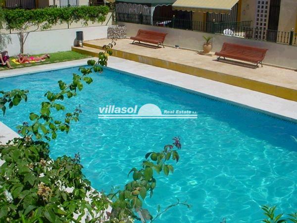 3 Bedroom Apartment For Sale In El Morche With Garden And Community Pool