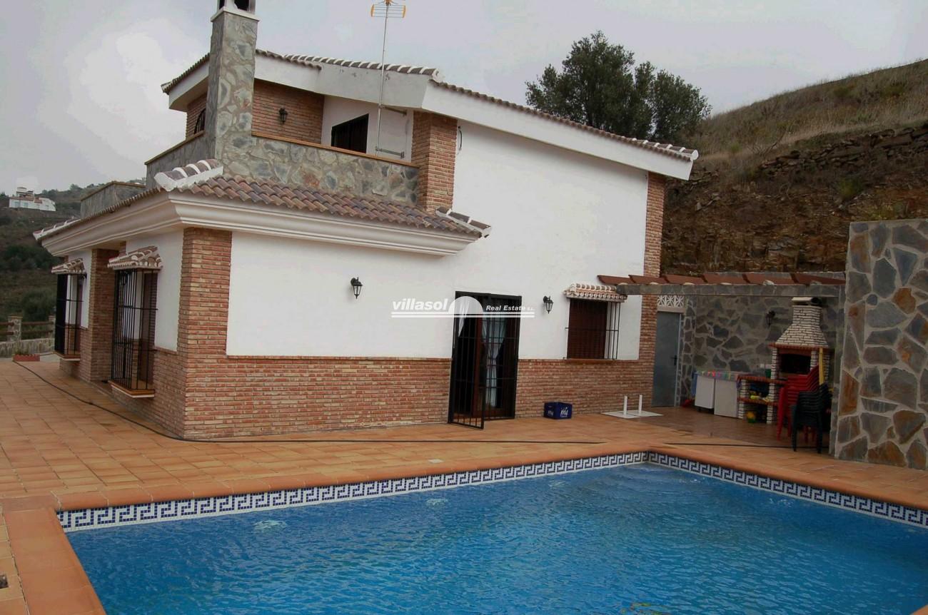 Beautiful Large Detached Villa Situated In The Countryside of Torrox For Sale
