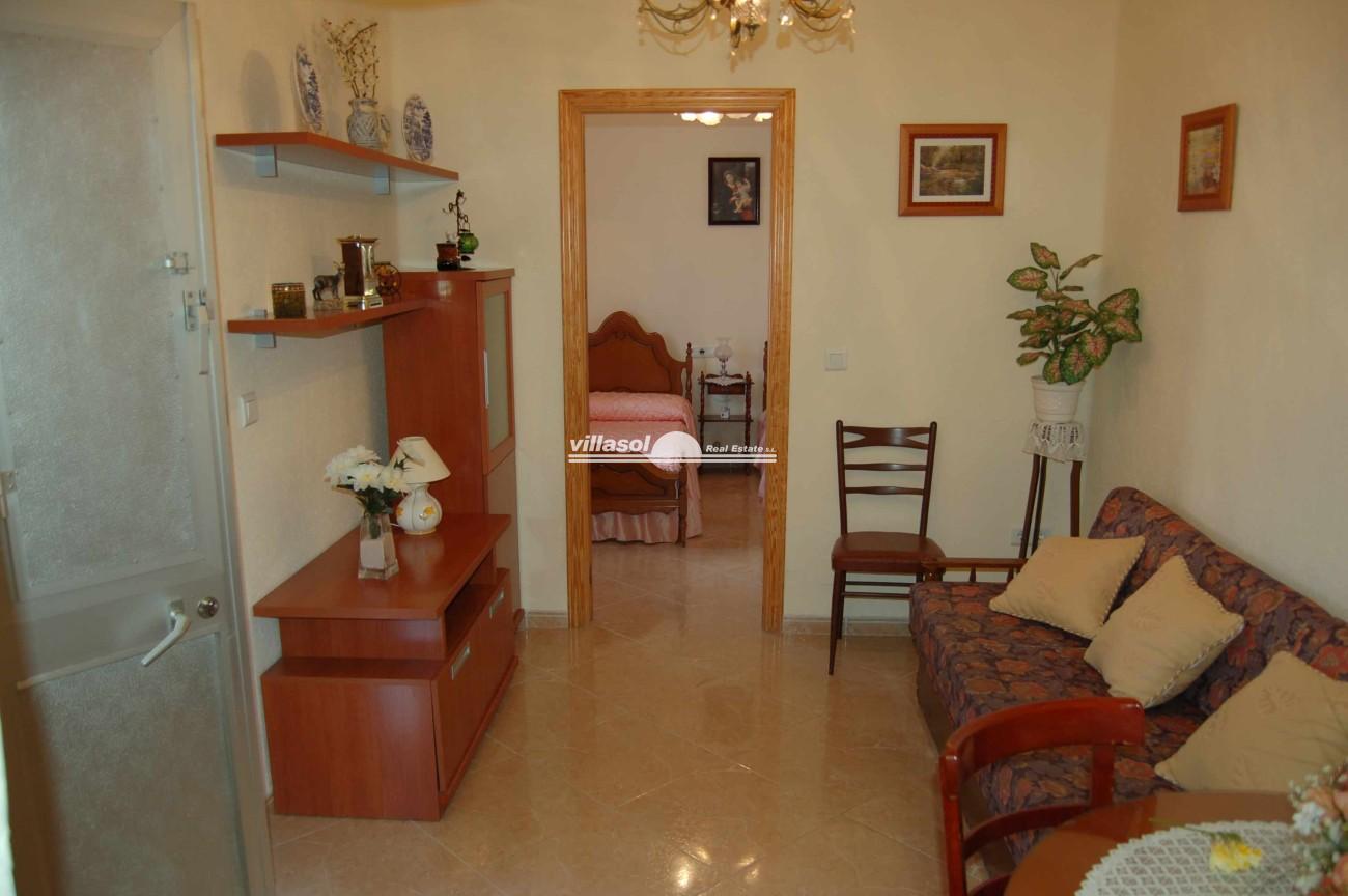 Ground floor apartment for sale in Torrox Pueblo close to the central plaza. 