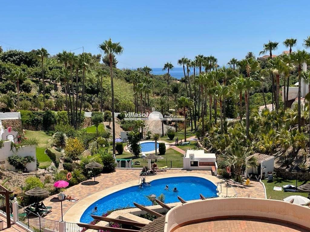Townhouse for sale situated on Oasis de Capistrano in Nerja with private terrace